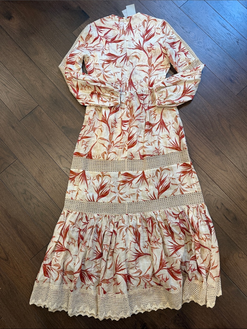 beatriz camacho West Dress in Red Paradise Size 2 NWT - C48-013 - Picture 10 of 12